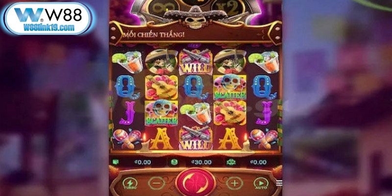 Trò chơi slot W88 sở hữu chỉ số RTP (Return to Player) lên đến 96.5%
