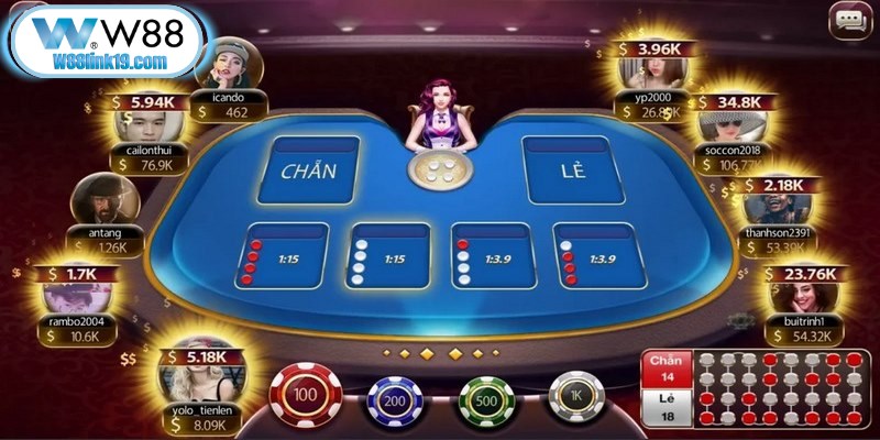 Quy trình tham gia đặt cược Xóc Đĩa W88 cực kỳ đơn giản và kịch tính